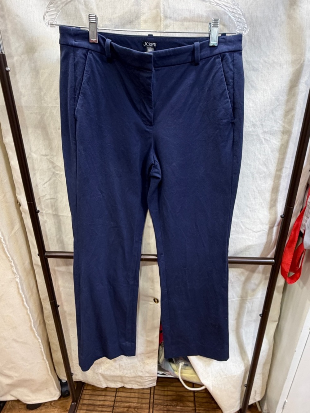 J. Crew Navy Straight Chino Pants